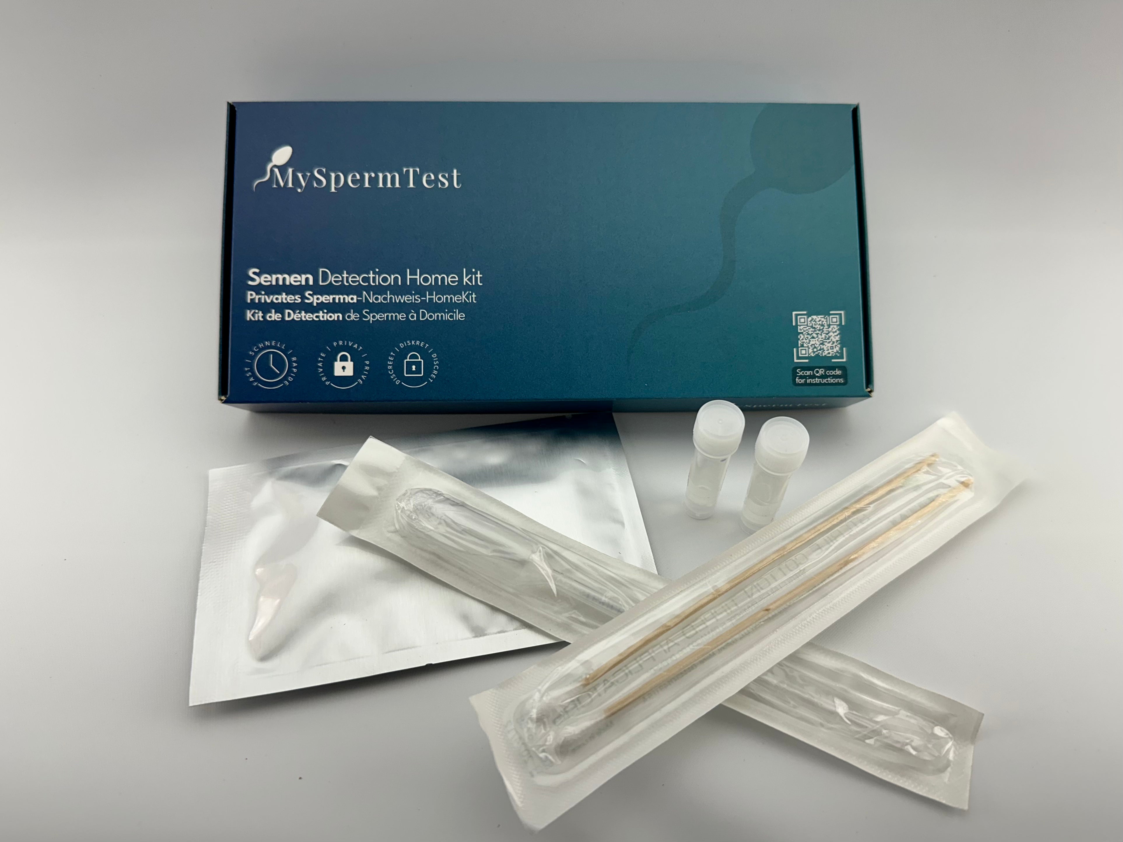 Kit per il Rilevamento di Sperma a Casa